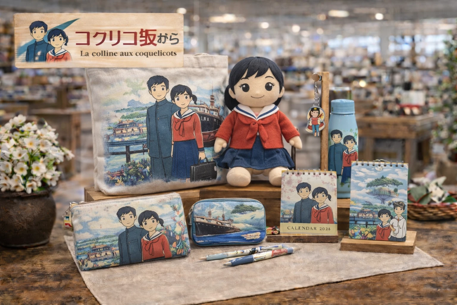 Boutique officielle de produits dérivés La colline aux coquelicots