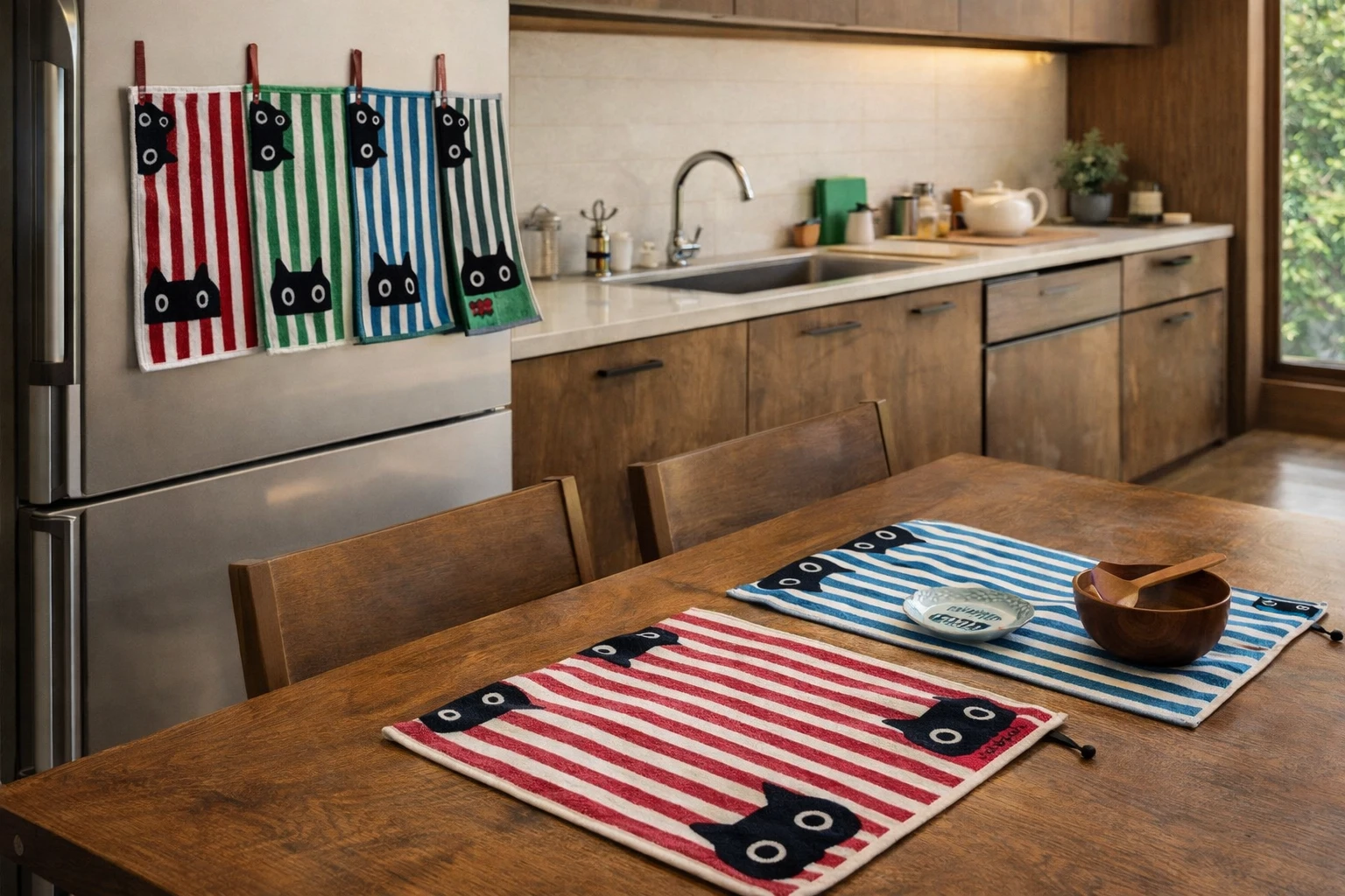 Essuie-mains Atsuko Matano, en éponge de coton, et gaze de coton