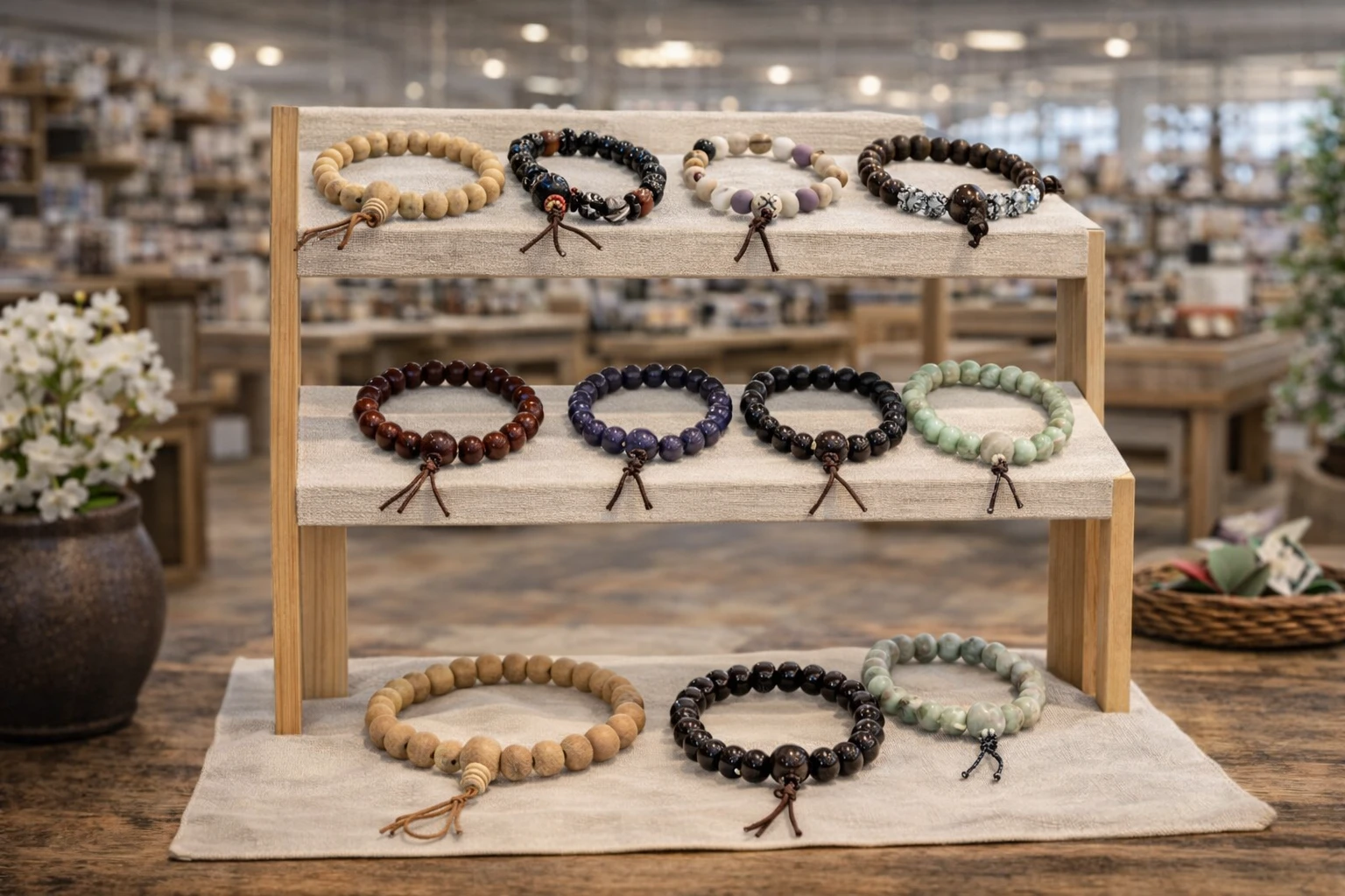 Bracelets japonais inspirés du bouddhisme