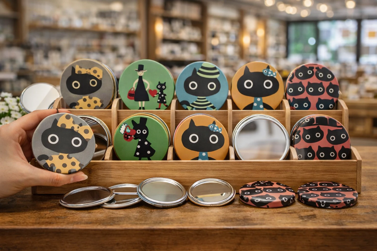 Miroirs de poche Atsuko Matano chez Modern and Past