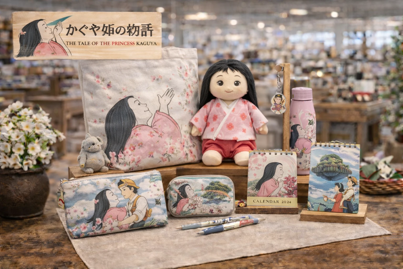 Boutique officielle de produits dérivés Le Conte de la princesse Kaguya