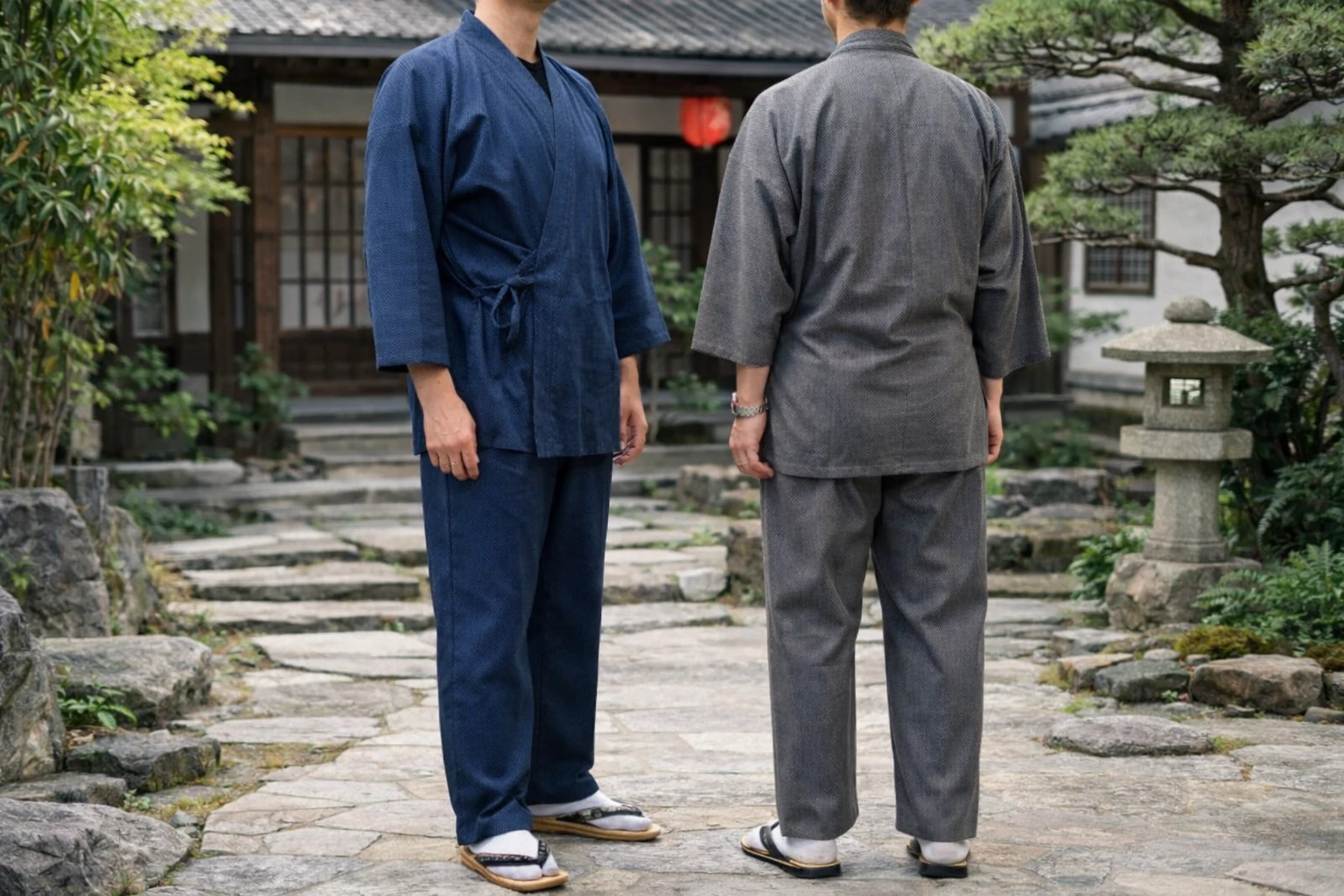 Ensemble de vêtements en coton japonais pour tous les jours