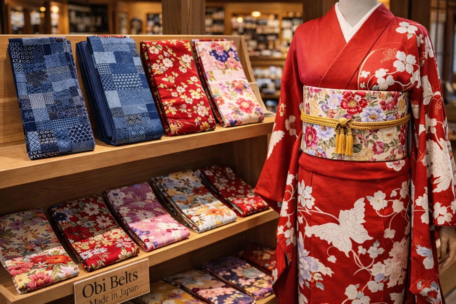 Ceintures Japonaises pour Kimono et Yukata