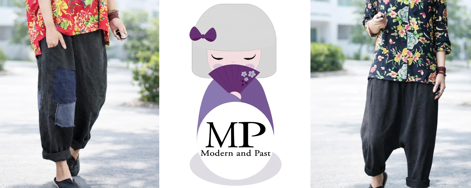 Pantalon asiatique ethnique confortable