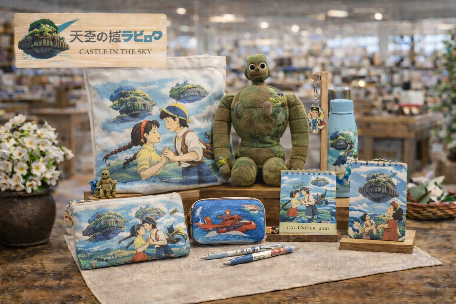 Boutique officielle de Produits dérivés Le château dans le ciel