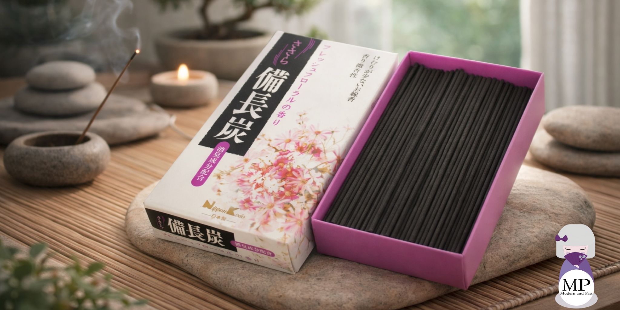 Grande boîte d’encens japonais Nippon Kodo