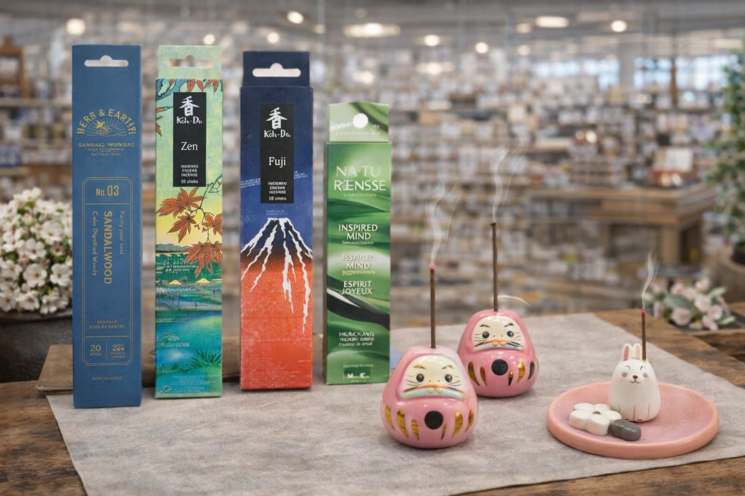 Découvrez un monde de sensations avec nos encens japonais, tibétains et autres encens naturels.