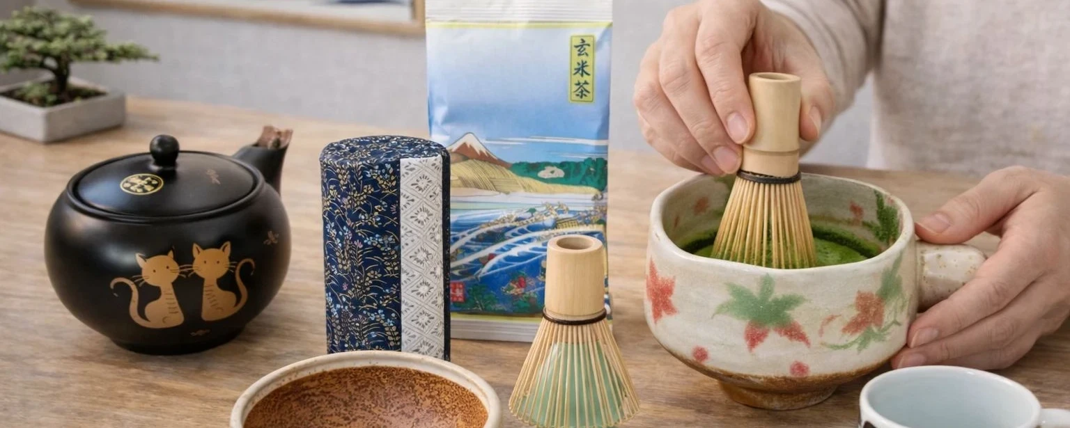 Thé japonais, matcha et accessoires chez Modern and Past
