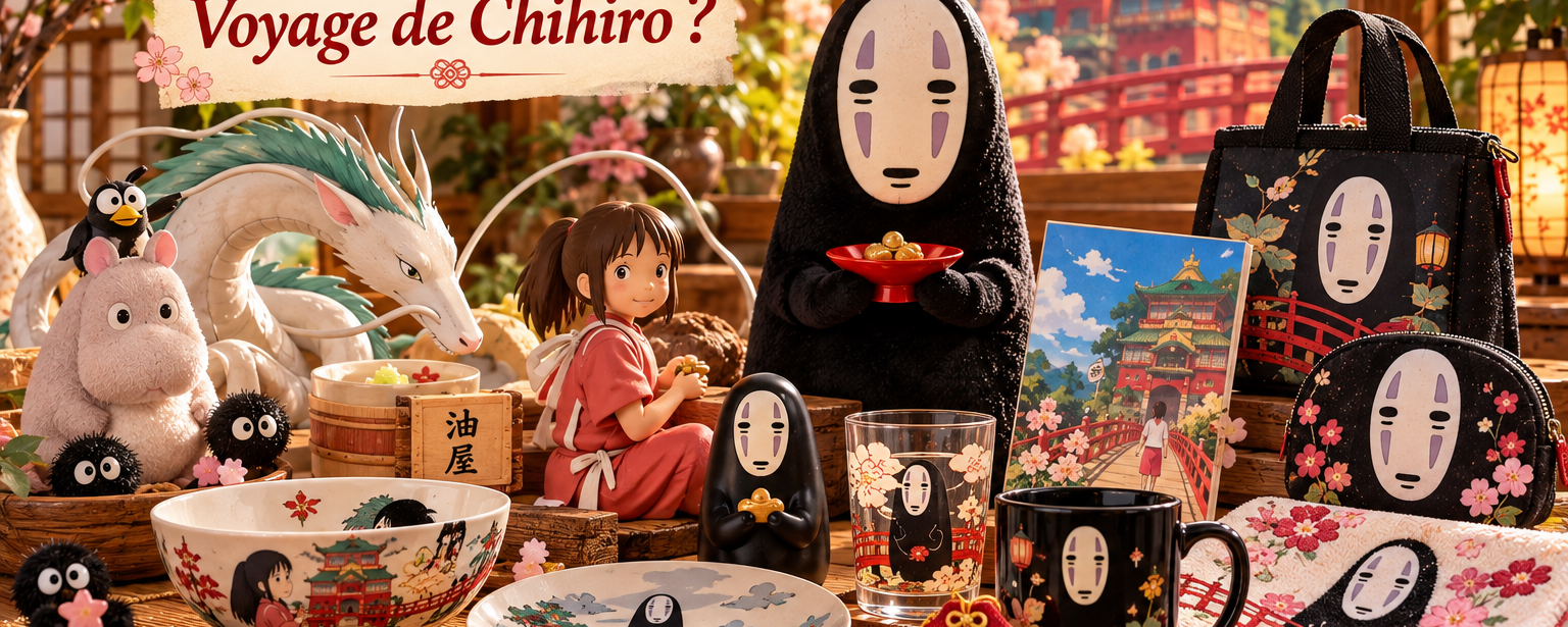 Idées cadeaux Le Voyage de Chihiro Studio Ghibli – Modern and Past