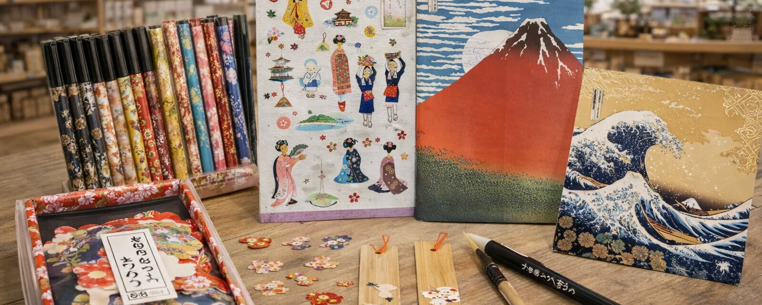 Papeterie japonaise, papier et accessoires d’écriture - Modern and Past