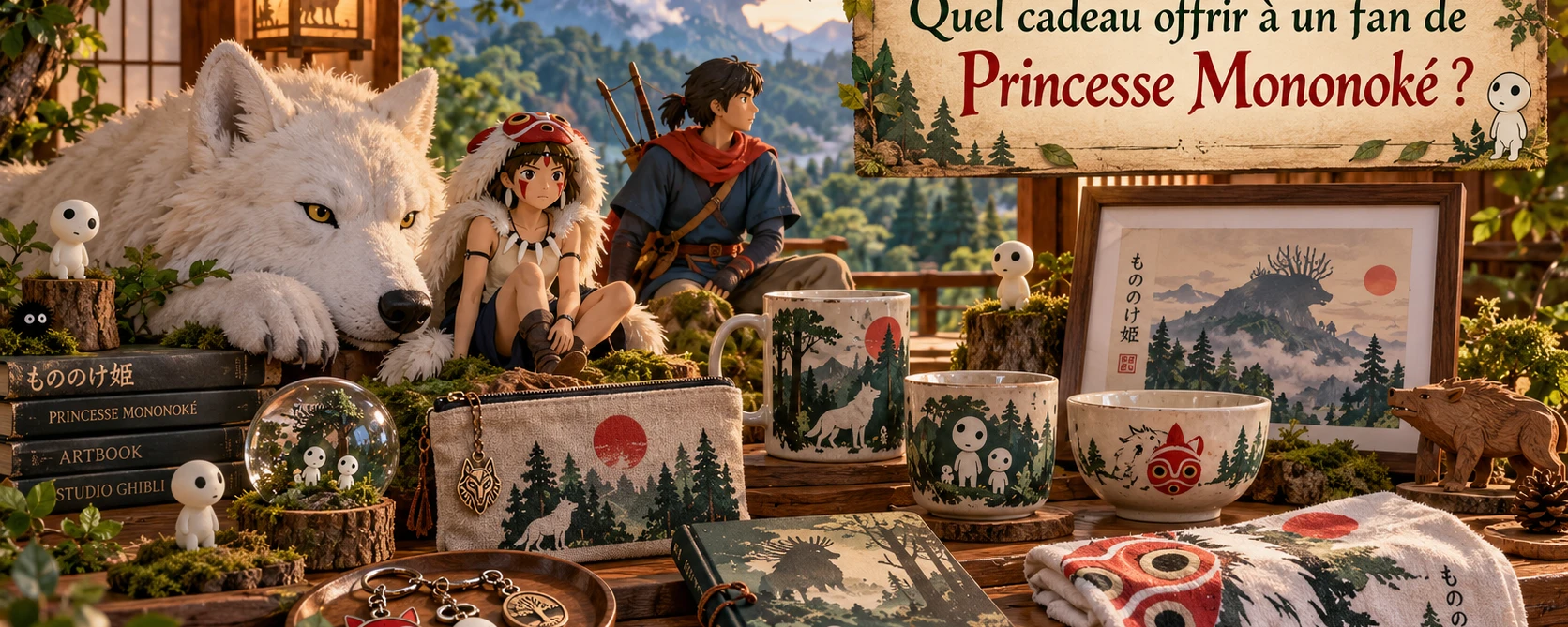 Idées cadeaux Princesse Mononoké Studio Ghibli – Modern and Past