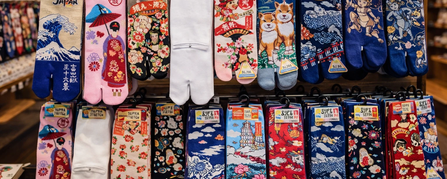 Tabi traditionnelles et chaussettes japonaises - Modern and Past
