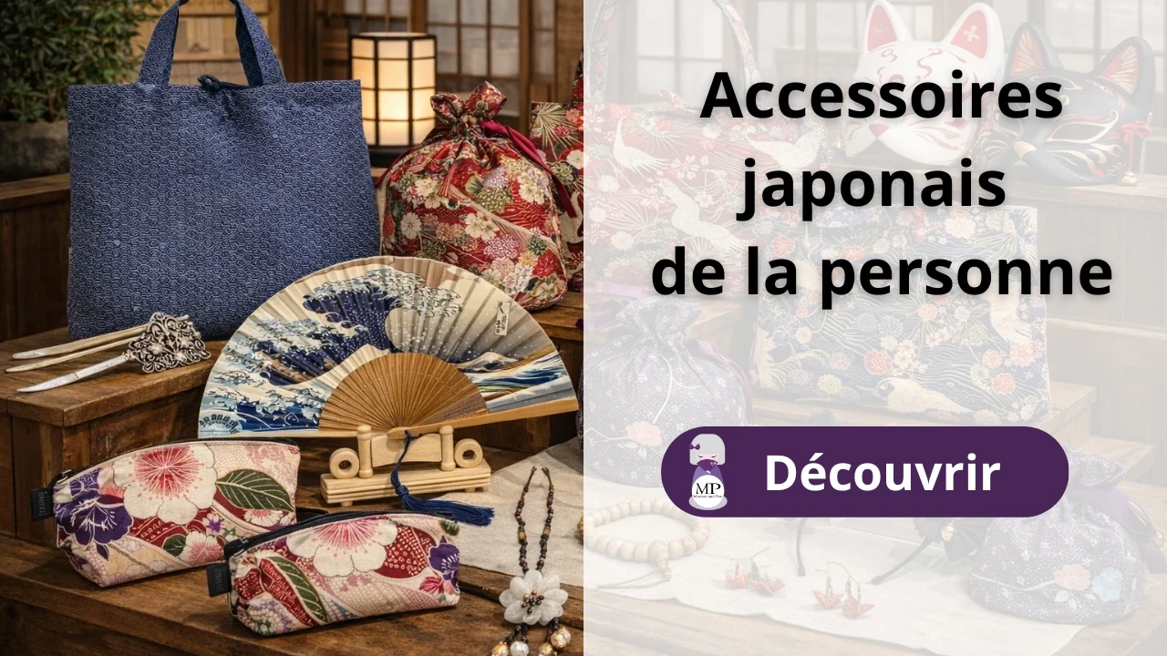 Accessoires japonais de la personne disponibles chez Modern and Past