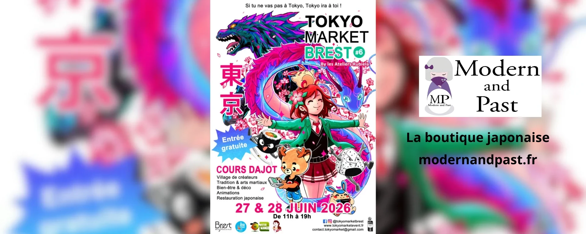 Modern and Past au Tokyo Market Brest 2026