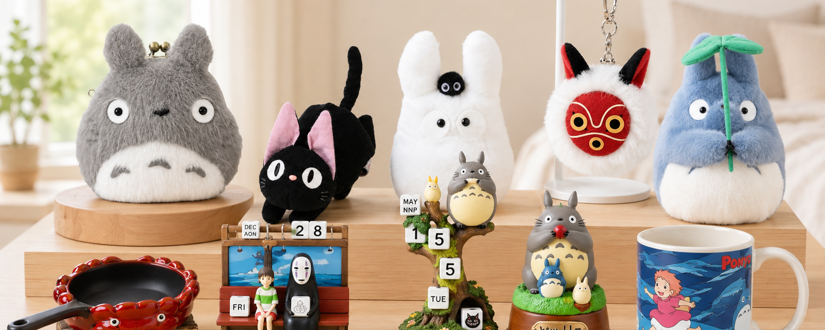 Nouveautés Studio Ghibli chez Modern and Past