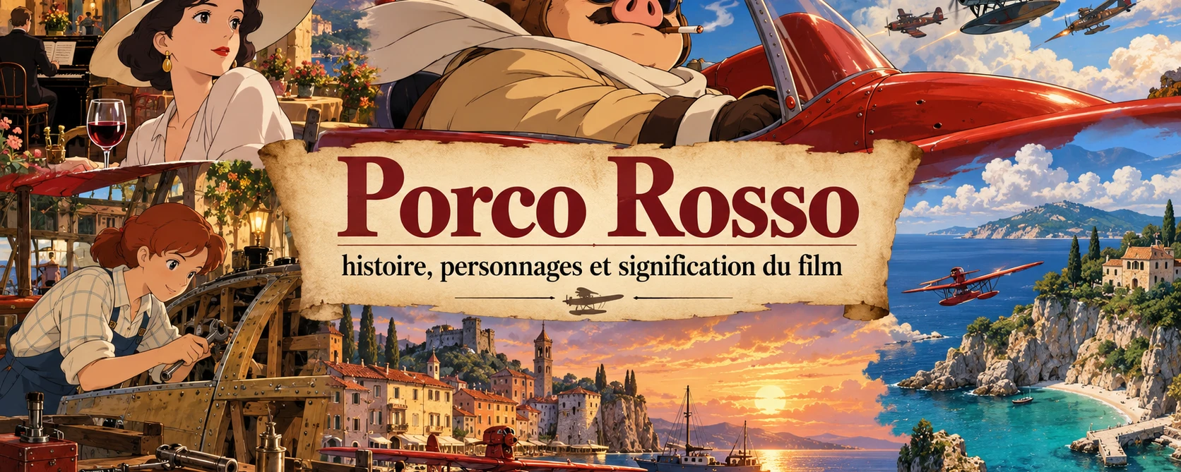 Porco Rosso histoire personnages et signification – Modern and Past