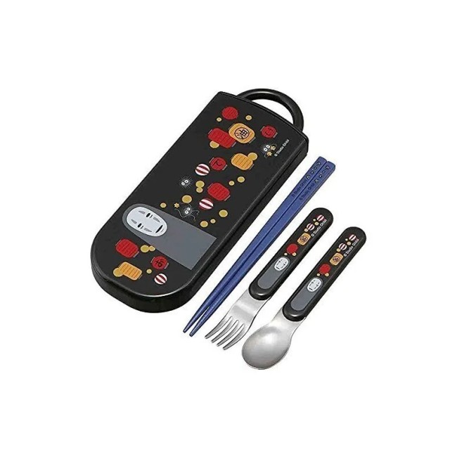 Set Baguettes Cuillère Fourchette No Face et Lanternes – Studio Ghibli