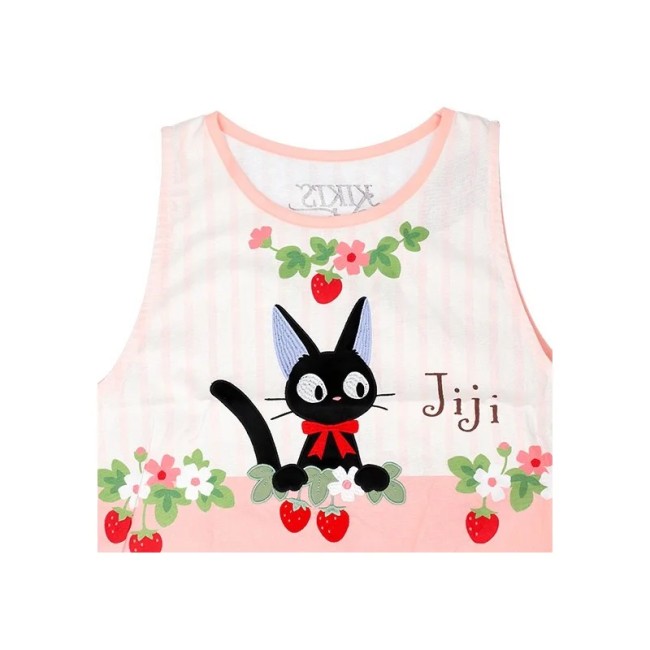 Tablier Jiji et Fraises – Kiki la Petite Sorcière Tablier Jiji et fraises Kiki la Petite Sorcière pour adulte