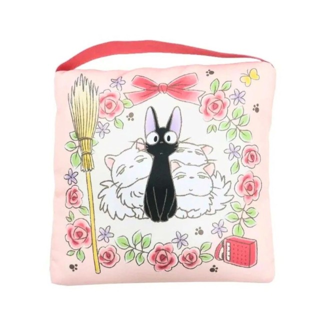 Coussin Jiji et Lily – Kiki la Petite Sorcière Coussin Jiji et Lily 30×30 cm – Kiki la Petite Sorcière – Studio Ghibli