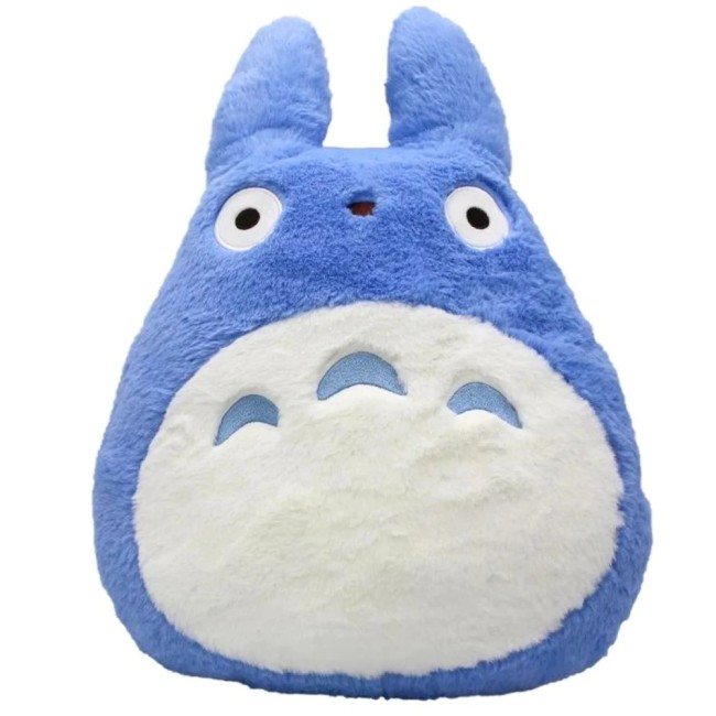 Coussin Nakayoshi Totoro bleu – Studio Ghibli Coussin peluche Totoro bleu – Mon Voisin Totoro