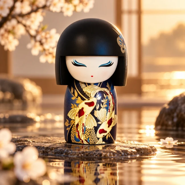 Figurine Kimmidoll Rikiyo 10 cm – Détermination