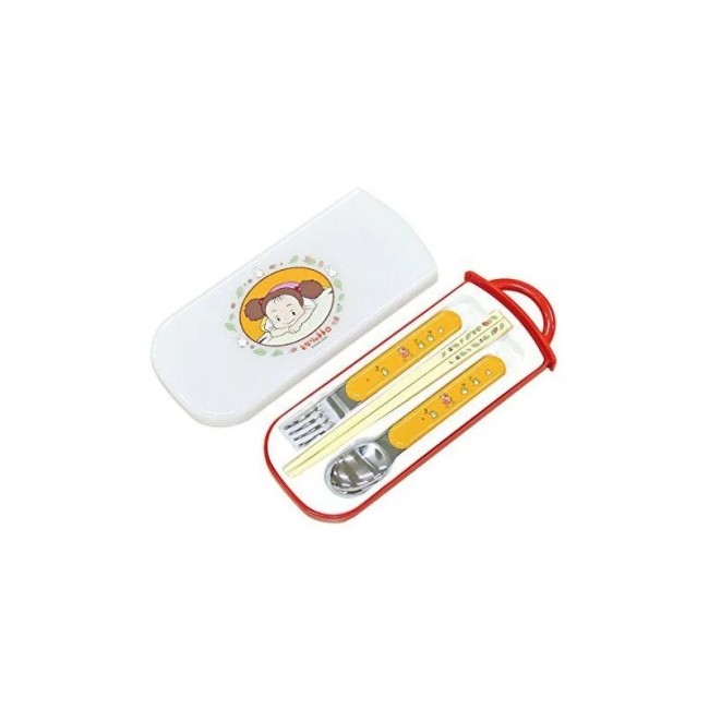 Set repas Mei Totoro avec baguettes cuillère fourchette – Studio Ghibli