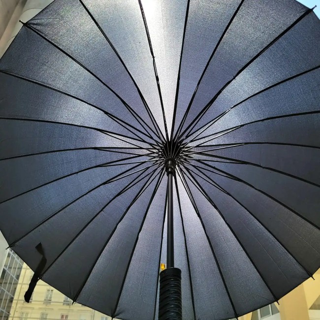 Parapluie japonais Katana noir – manche sabre Parapluie Katana noir avec manche sabre japonais
