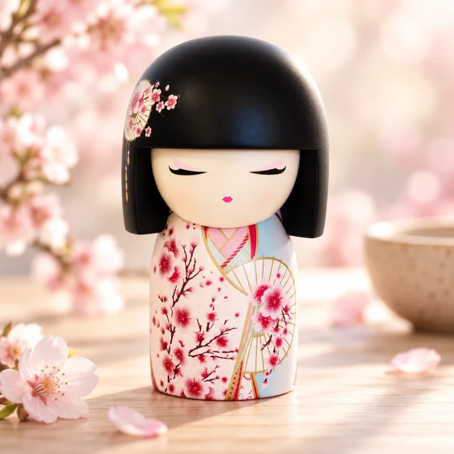 Figurine Kimmidoll Sakura 10 cm – Sérénité