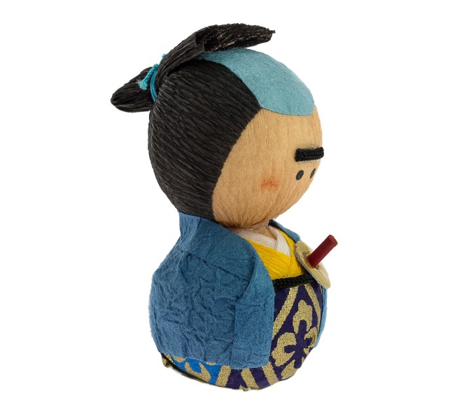 culbuto japonais okiagari samourai papier washi