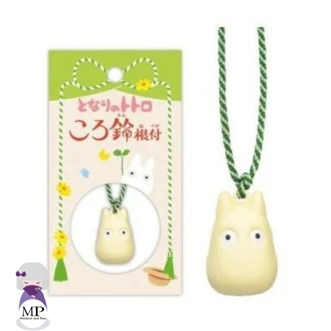 Strap clochette Totoro blanc en laiton – Mon Voisin Totoro