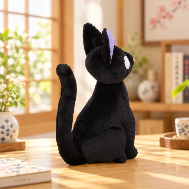 Peluche Jiji Komorebi Kiki la petite sorcière Studio Ghibli - Modern and Past