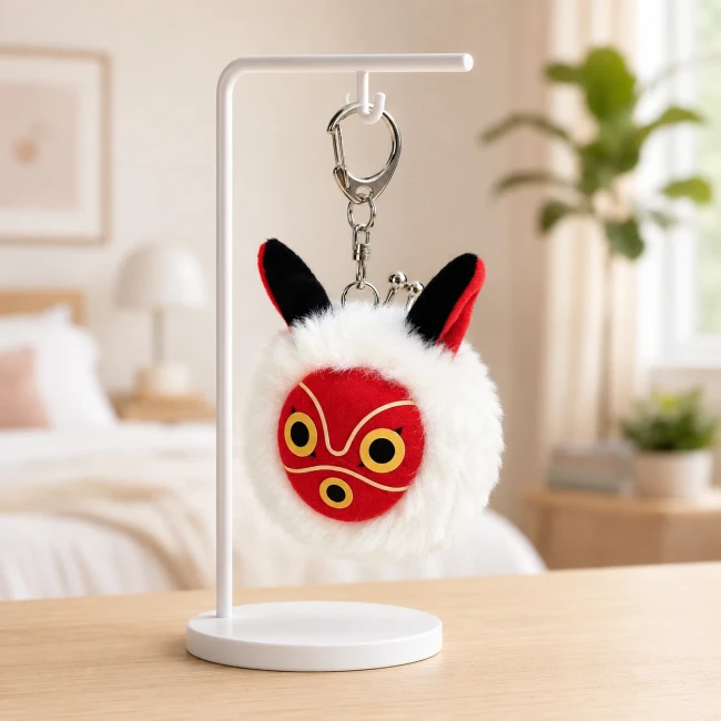 Mini porte-monnaie Funwari masque de San Princesse Mononoké Studio Ghibli Modern and Past