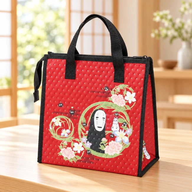 Sac isotherme No Face Le Voyage de Chihiro - Modern and Past Sac isotherme Sans-Visage rouge Le Voyage de Chihiro Studio Ghibli - Modern and Past