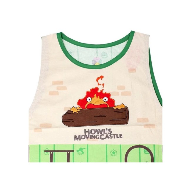 Tablier Calcifer – Le Château Ambulant Tablier Calcifer Le Château Ambulant pour adulte – produit officiel