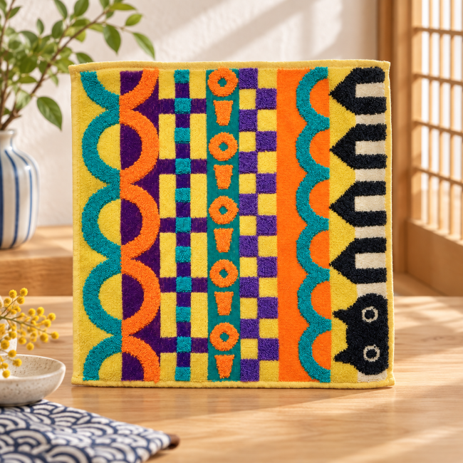 Mini serviette MM Quilt ivoire Atsuko Matano - Modern and Past Mini serviette japonaise MM Quilt ivoire Atsuko Matano - Modern and Past