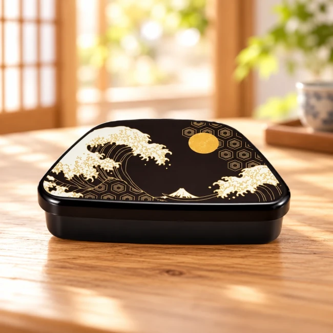 Bento japonais Onigiri Fuji Vague et Lune 460 ml