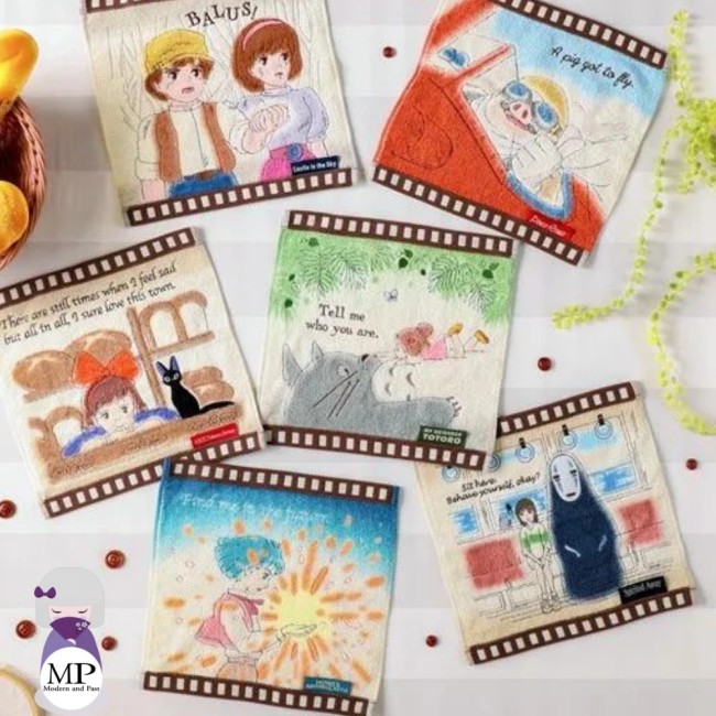 Mini serviette Balus – Sheeta et Pazu – Studio Ghibli