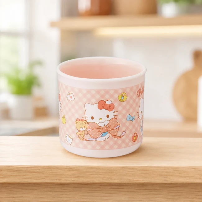 Mug Hello Kitty 200 ml rose licence officielle Sanrio fabriqué au Japon Modern and Past