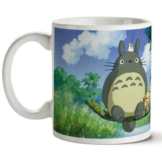 mug Totoro à la pêche mon voisin Totoro Studio Ghibli