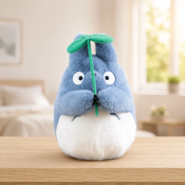 Peluche Dondoko Totoro bleu Mon Voisin Totoro Studio Ghibli Modern and Past