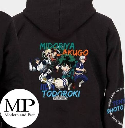 Sweat à Capuche My Hero Academia Katsuki Bakugo - Style Manga Japonais, Unisexe, Idéal Cosplay Et Quotidien