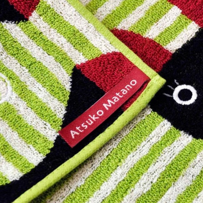 Mini serviette japonaise Bunny ST couleur vert – Atsuko Matano mini serviette japonaise Bunny ST verte Atsuko Matano