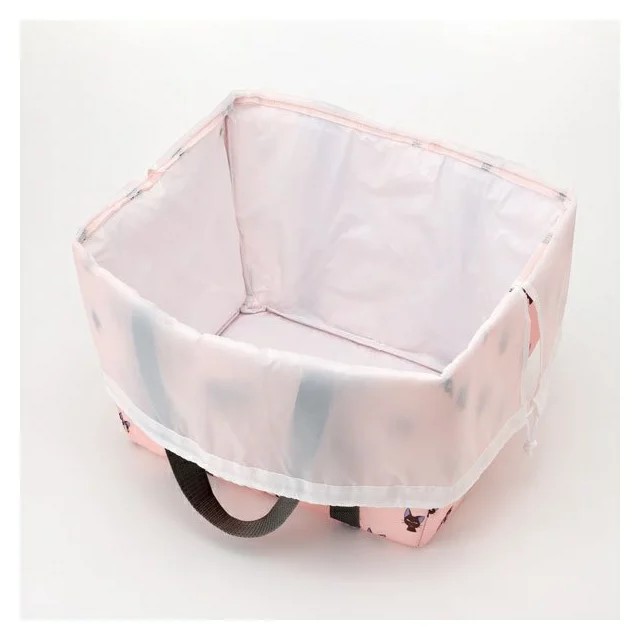 Sac isotherme Jiji – intérieur – Studio Ghibli sac isotherme Jiji rose intérieur thermique – Kiki la Petite Sorcière