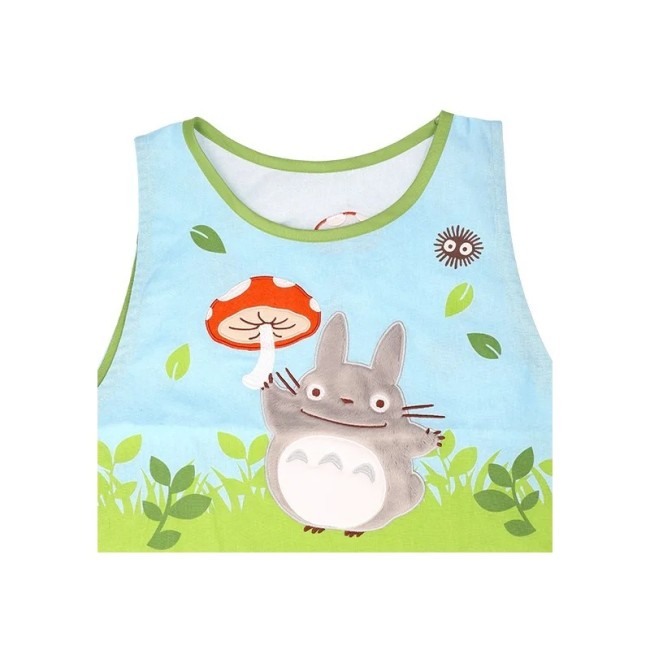 Tablier Totoro Champs de Champignons – Mon Voisin Totoro Tablier Totoro Champs de Champignons – Studio Ghibli pour adulte