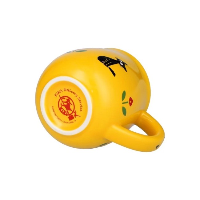 Mug Jiji Osono 350 ml – Studio Ghibli Mug Jiji Osono jaune 350 ml – Kiki la petite sorcière