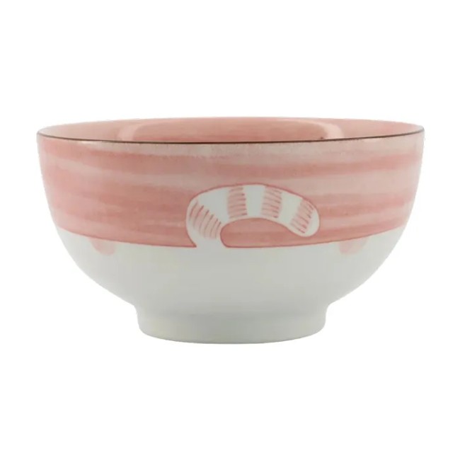 Bol ramen chat rose – porcelaine japonaise Bol japonais ramen chat rose – porcelaine kawaii fabriquée au Japon