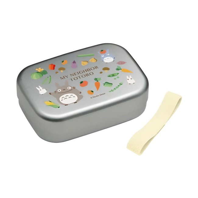 Boîte à bento Totoro en aluminium motifs fruits et légumes 370 ml