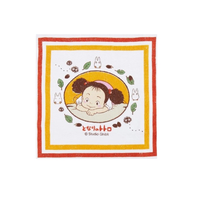 Serviette Mei Mon voisin Totoro 25 × 25 cm serviette Mei Totoro coton 25 cm
