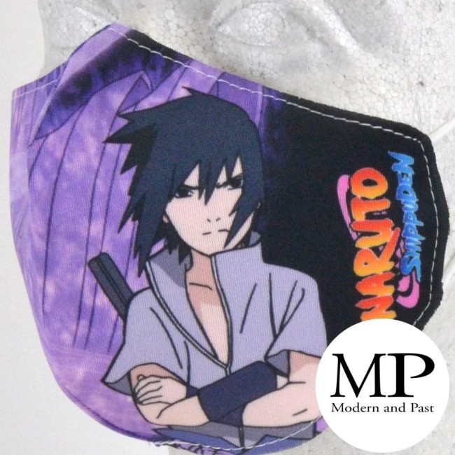 Sasuke - Masque - Couvre-visage - Naruto - licence officielle - magasin boutique japonaise manga - Modern and Past à Brest Sasuke - Masque - Couvre-visage - Naruto - licence officielle - magasin boutique japonaise manga - Modern and Past à Brest
