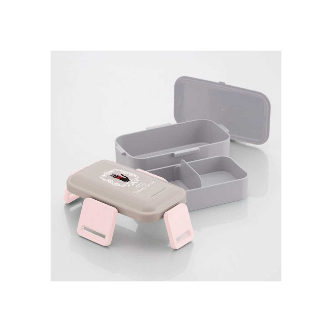 Bento Jiji deux étages ouvert – compartiments – Studio Ghibli